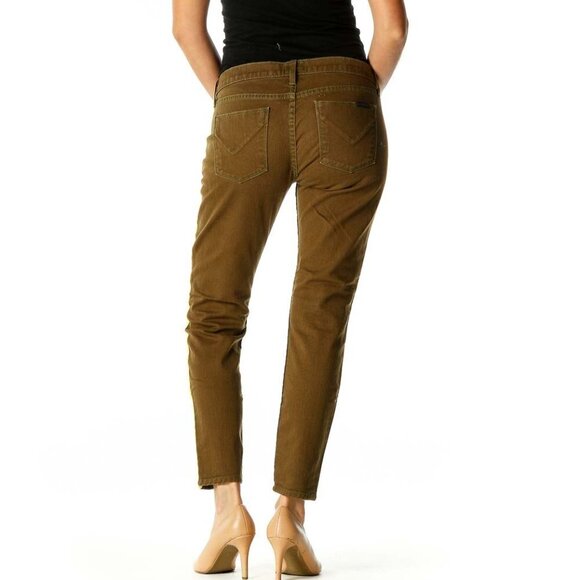 Hudson Jeans Brown Chic Colorblock All Day Wear Jeans - Picture 3 of 3